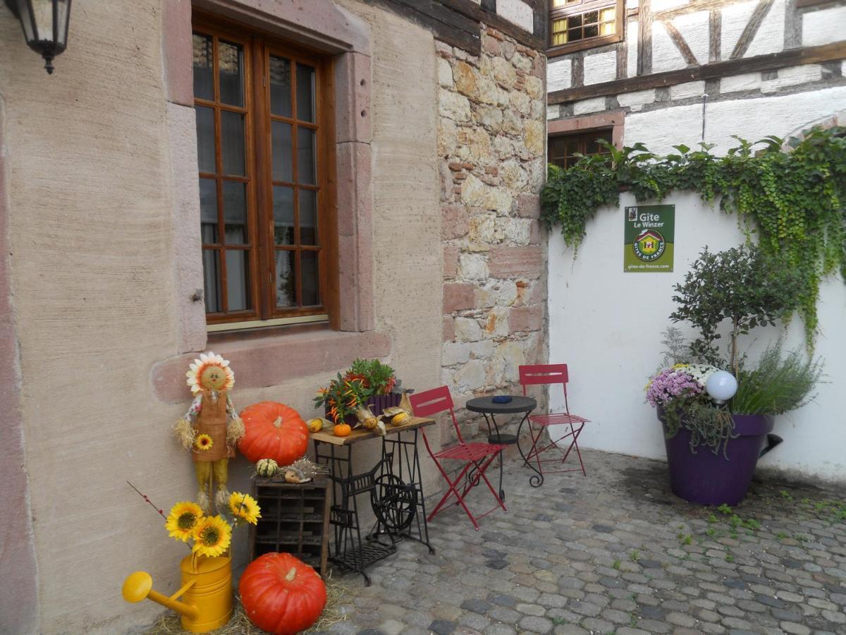 Apartmán Le Winzer Bergheim Exteriér fotografie